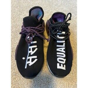 adidas Pharrell x NMD Human Race Trail Equality Sneakers Shoes Size 10